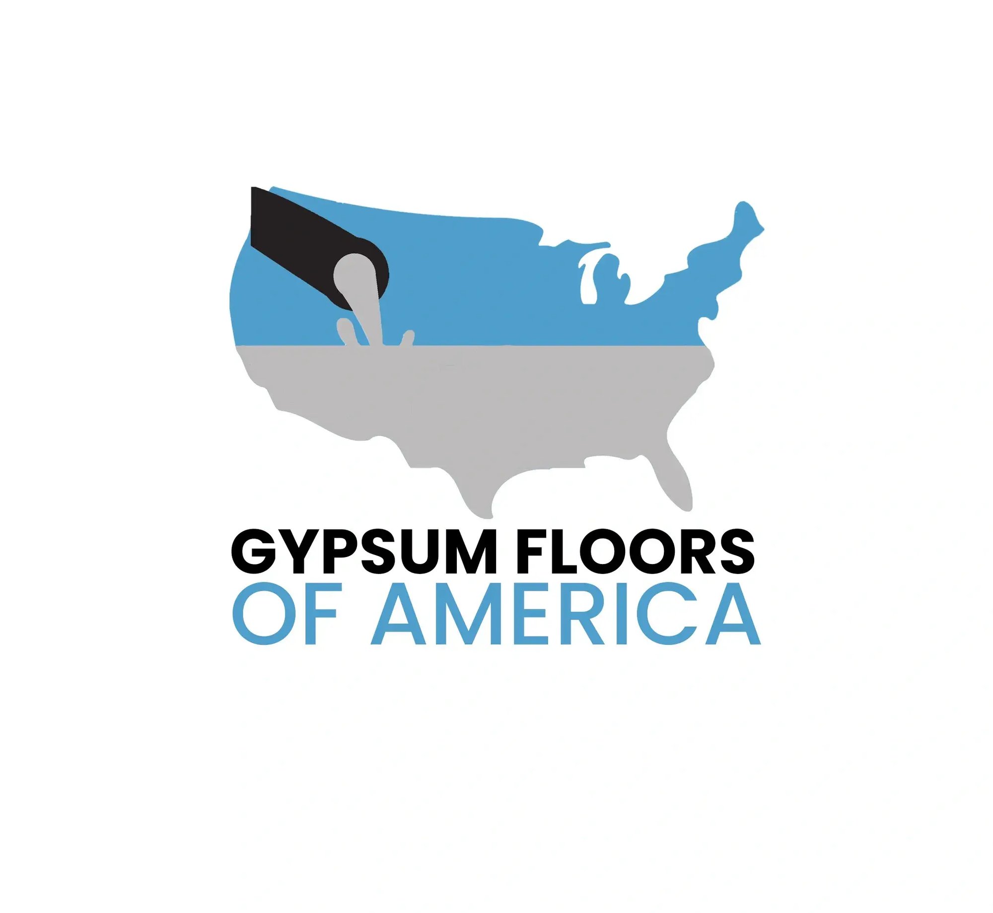 Gypsum Floors of America matching logo Gypsum Floors of America matching logo